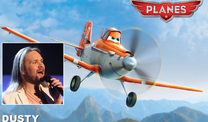 Pixar og Disney kjem til hausten med animasjonen Fly (Planes). Eirik Søfteland (innfelt) syng tittelsporet på den norske versjonen. (Foto: Disney/Kjetil Vasby Bruarøy)