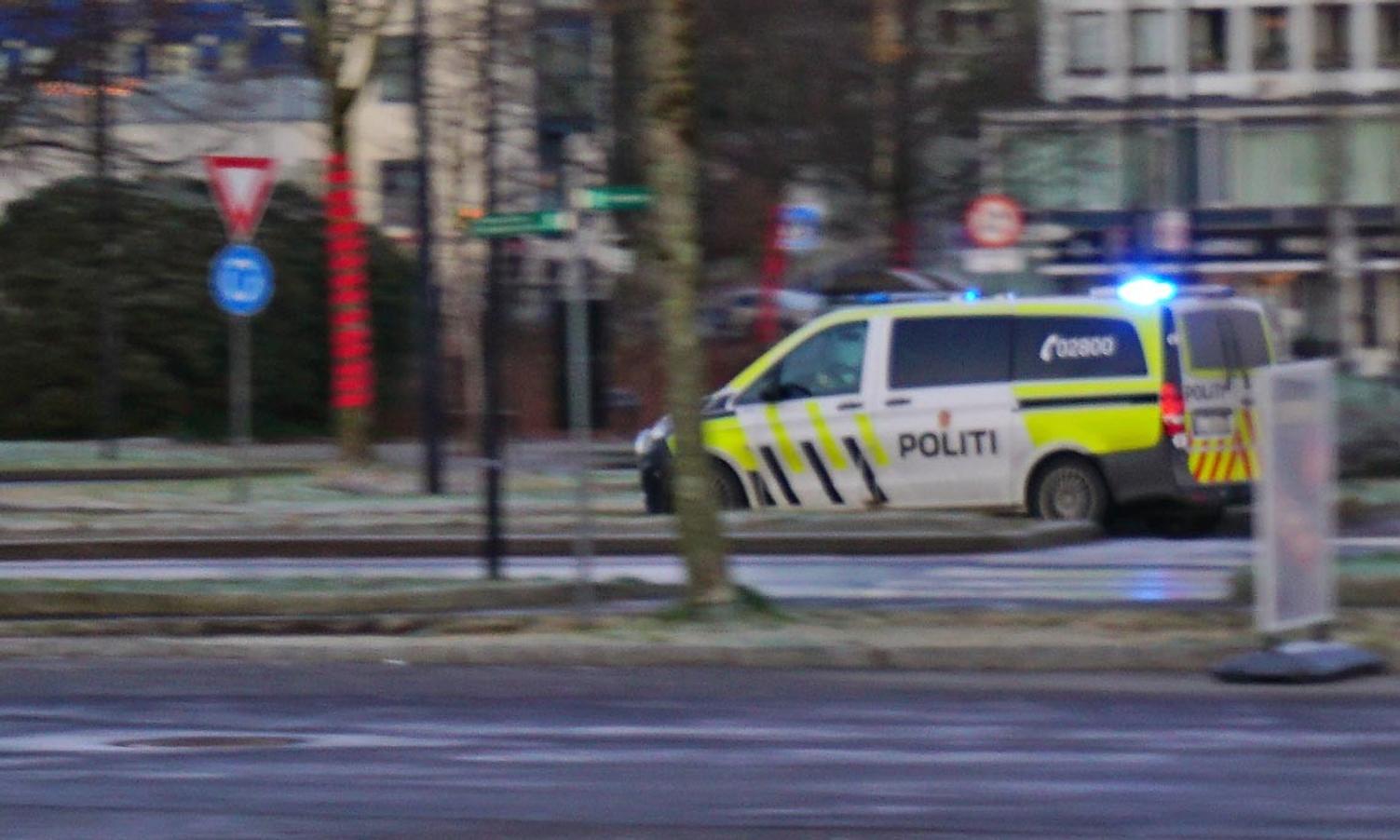 Fekk melding om blodig mann