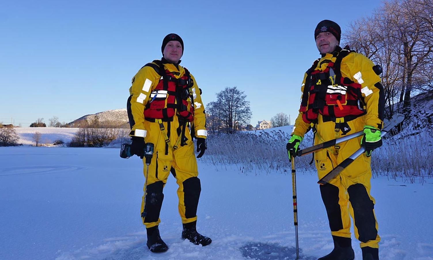 Skal ikkje måla isen neste vinter