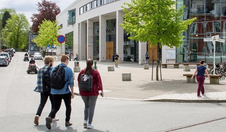 Studentsenteret ved Universitetet i Bergen. (Foto: Eivind Senneset)