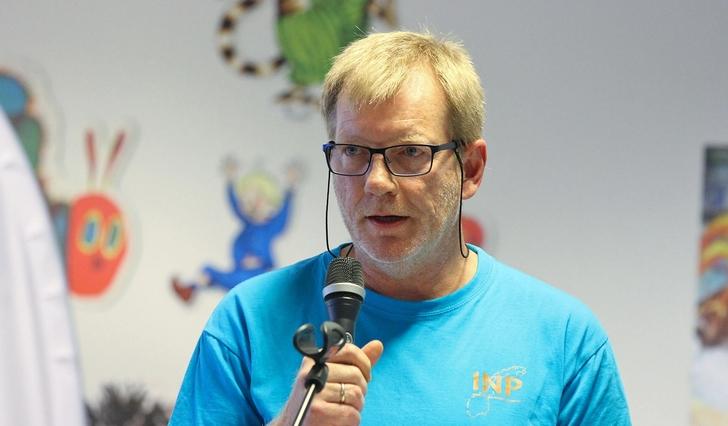 Nils Ove Lauvik, her i debatt om eldreomsorg. (Foto: Kjetil Vasby Bruarøy)