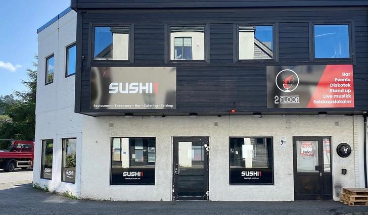 Sushi1 kom på Finn i går. (Foto: Kjetil Vasby Bruarøy)